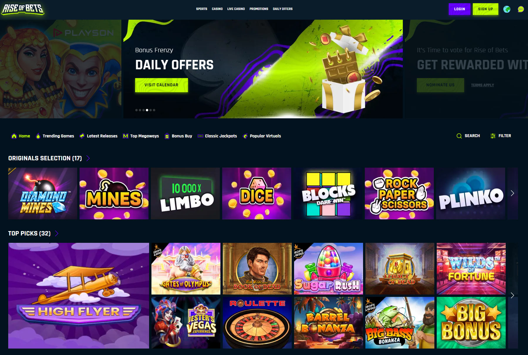 Riseofbets