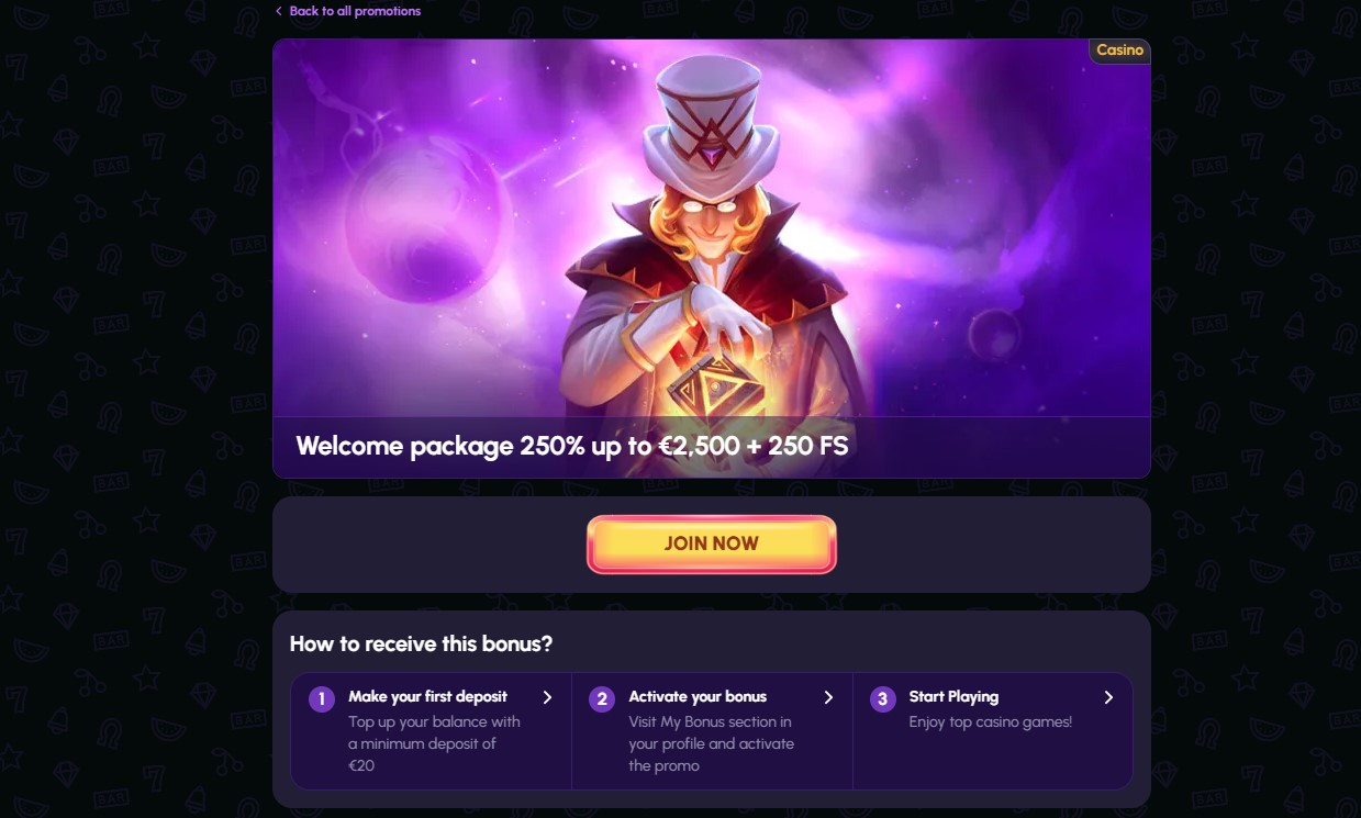 Uvítací bonus v Novajackpot