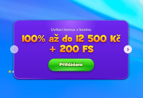 Vstupní bonus v Robocat
